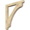 Ekena Millwork Legacy Craftsman Rough Sawn Bracket, Douglas Fir, 4"W x 40"D x 44"H BKT04X40X44LEC04RDF - alternate 1
